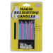 Cannot-Blow-Out Magical Relighting Candles (2 Pack/ 18 Candles)