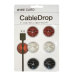 6 pc Cable Drop Organizer