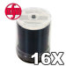 JVC Taiyo Yuden Everest White Thermal Hub Printable 16X DVD-R Media
