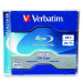 Verbatim 2X 25GB LTH Type Single Layer Write Once Blank Blu Ray Discs in Jewel Case