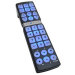 La-Z-Boy LZ8100 8-Function Mega Universal Learning Remote Control w/Extra Large Buttons (Black)