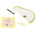 Unique Creative Pear Shaped Memo Pad - Large (About 150-Page)