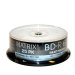 Matrix 6X 25GB Single Layer Write Once White Inkjet Hub Printable Blu-Ray Blank Discs (25 per Spindle)