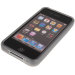 Soft Plastic Bumper Frame Case Cover for Apple iPhone 4G Transparent Black