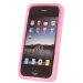 Pink Silicone Skin Case Cover for Apple iPhone 4G 4th