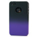 Kroo Krooshell Series Blue and Black iPhone 4 Rubberized Case