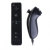 Remote and Nunchuck Controller for Wii (Black)