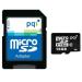 PQI 16GB MicroSD Card Class 2 with SD Adapter (Model 6ARE-016GQR04A-03) Retail