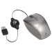 Targus PAUM004U-25-B Laptop Optical Mouse with Retractable USB Cable / Silver - OEM Recertified