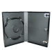 27mm 10 Discs Stackable Black DVD Case