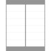 4" X 1 1/2" 600 Address Labels Compatible to Avery 5197