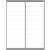 4" X 1" 1,000 Address Labels Compatible to Avery 5161, 5261, 5961 and 8161