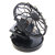 Clip-on Solar Cooling Fan (Black)