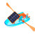 DIY Solar Rowboat