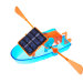 DIY Solar Rowboat