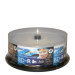 Philips BD-R 4X 25G Single Layer White Inkjet Printable Blank Blu-ray Discs in Cake Box (25 Per Spindle)