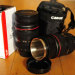 Canon 1:1 24-70mm Retractable Thermal Insulated Stainless Coffee Mug