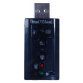 7.1 Channel External USB2.0 3D Sound Card (Black)