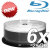6X White Inkjet Hub Printable Single Layer Write Once 25GB Blu-Ray Media