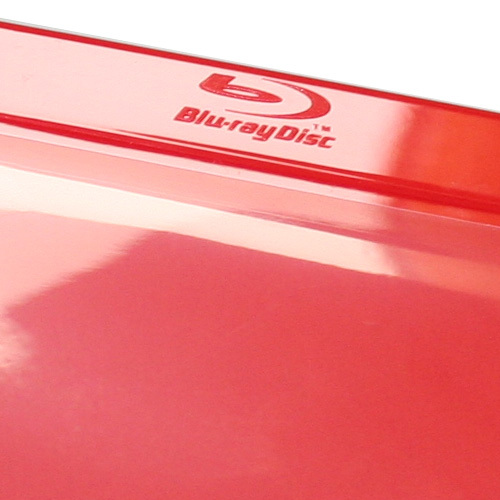 ps3 blu ray 14mm single red blu ray dvd case