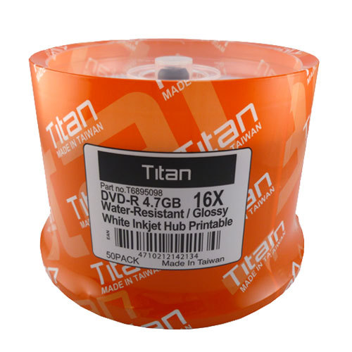 Titan Semi Gloss Water Resistant White Inkjet Hub Printable