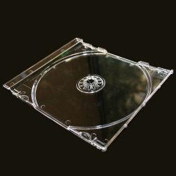 Unassembled Jewel Cases Clear Tray Only