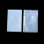 Eighth Ounce / 3.5 Gram White Barrier Bags With Clear Front, White Back, Silver Metalized Interior