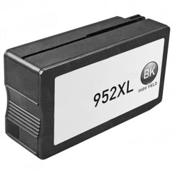 HP 952XL - F6U19AN (F6U15AN) Remanufactured High Yield Black Inkjet Cartridge