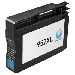 HP 952XL - L0S61AN (L0S49AN) Remanufactured High Yield Cyan Inkjet Cartridge