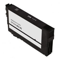 Epson T802XL120 Remanufactured High Yield Black Ink Cartridge