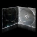 Premium Grade 5.2mm Slim Single CD Jewel Case with Frosty Clear Tray - 100% New Material