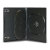 14mm Standard Black CD/DVD Case (3 Disc with tray)