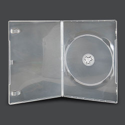 7mm Premium Slim Clear Single DVD Case