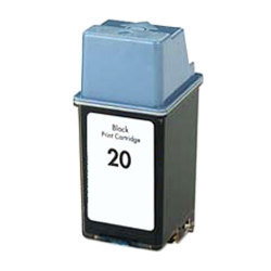 HP C6614A (No. 20) Remanufactured Black Inkjet Cartridge