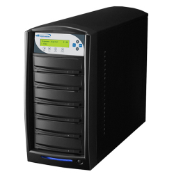 1 To 5 Target Duplicator with Plextor 24X DVD-R/+R, 12x DVD-R DL, 8x DVD+R DL Burner and 320GB Hard Drive