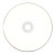 White Inkjet Hub Printable 52x CD-R Blank Media Discs in 50 Pack Tape Wrap