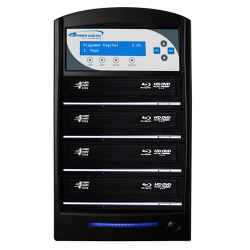 Hard Drive To 4 Target Duplicator with 12X LG Blu-ray Burner and 500G Hard  Drive & USB 3.0 Multi-File CopyConnect