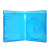 12MM Single Blu-Ray Premium DVD Cases with Embossed Blu-ray Logo
