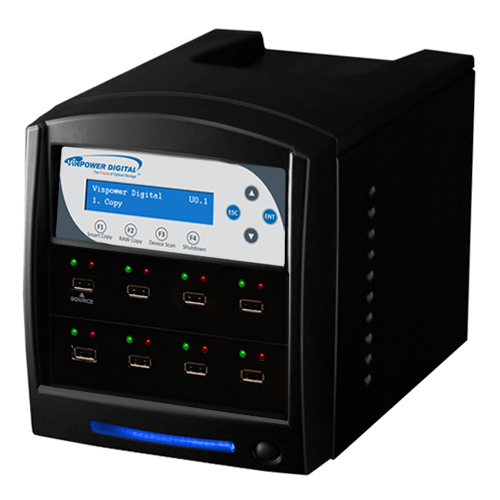Vinpower Digital 1 To 7 USB Duplicator in Black Casing
