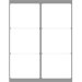 Laser / Inkjet Matte 4" X 3 1/3" White Shipping Label Compatible to Avery 5164, 5264 and 8164